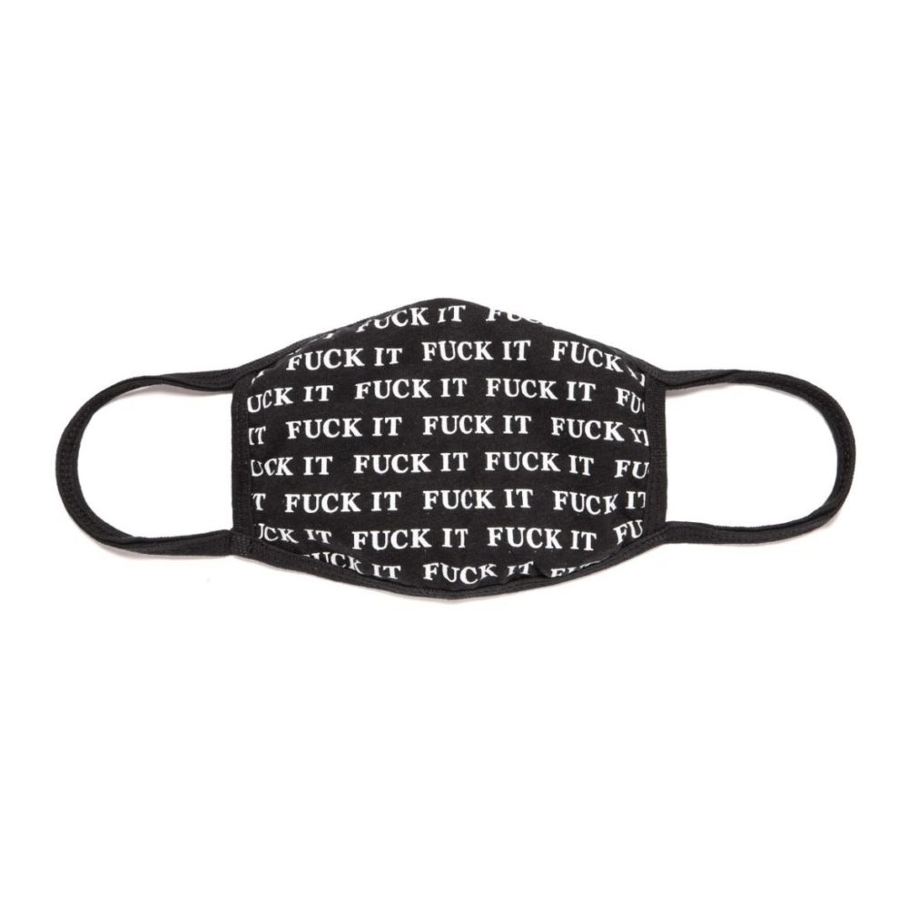 HUF Fuck It Mask - Black