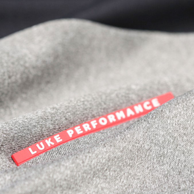 Luke Crunch Performance Jersey Tee - Marl Light Grey
