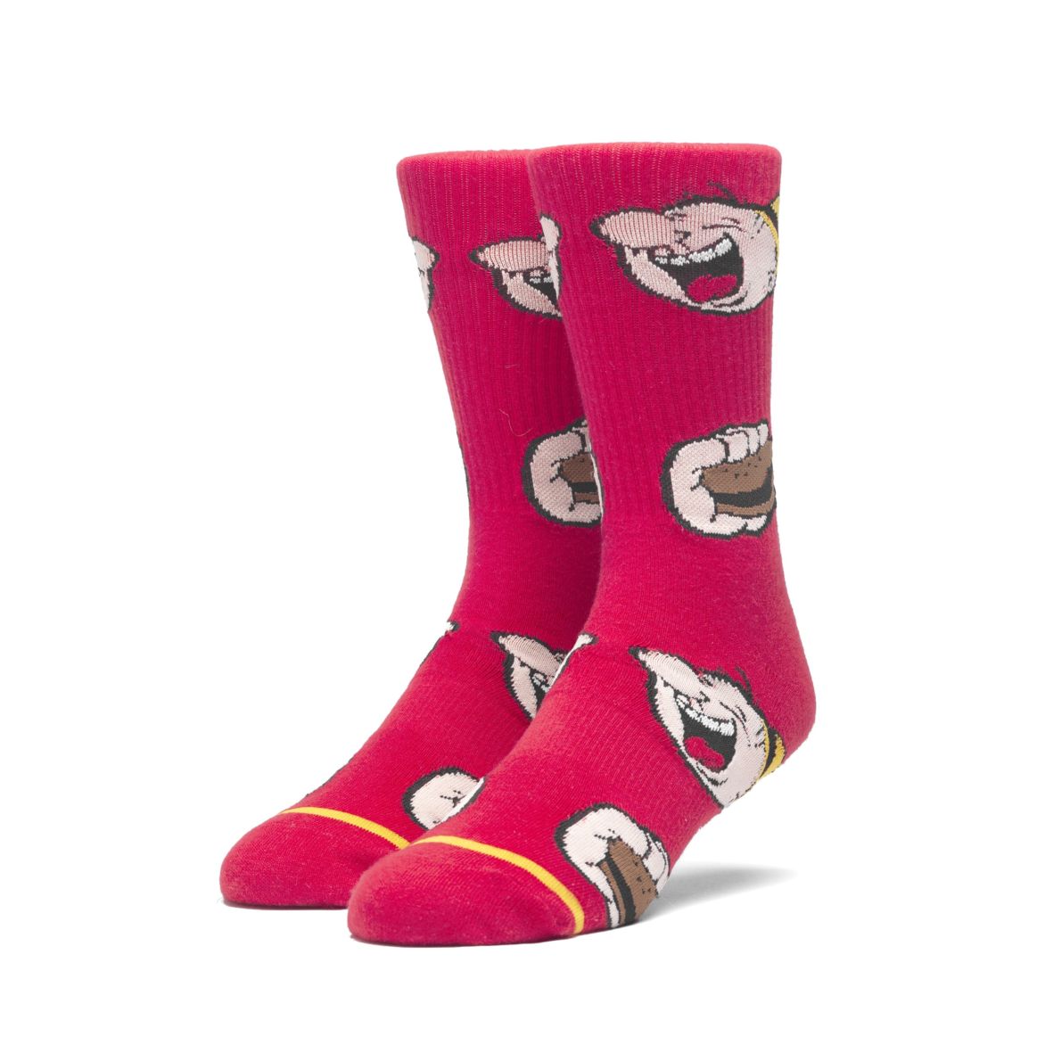 HUF x Popeye Wimpy Sock - Red