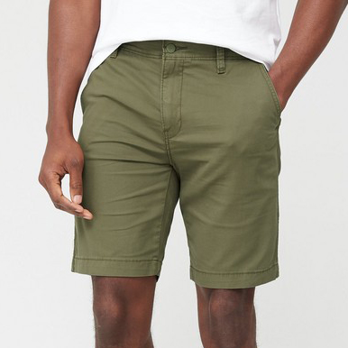 Levis Taper Fit Chino Short - Bunker Olive