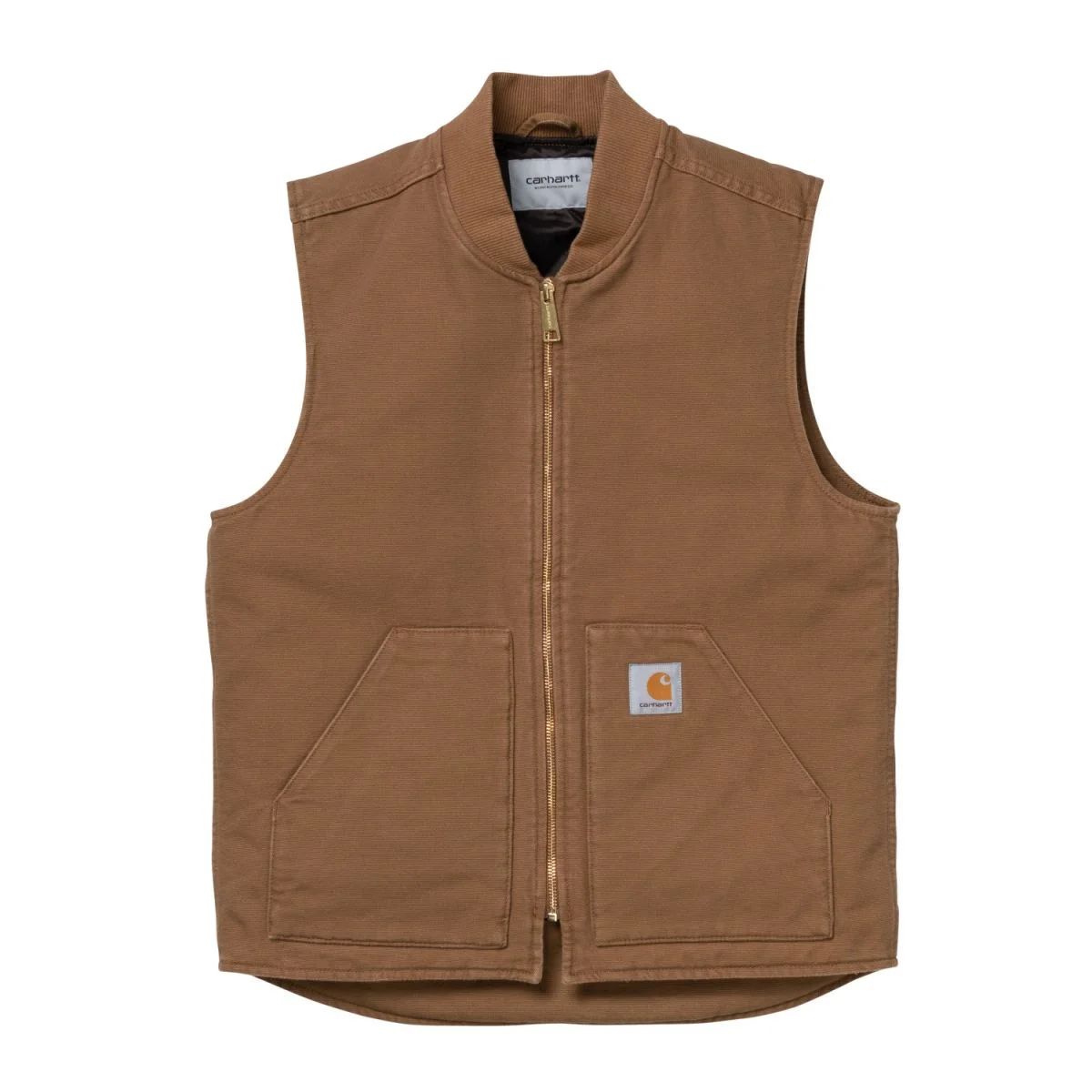 Carhartt Classic Vest - Hamilton Brown Rinsed | The Cream Store