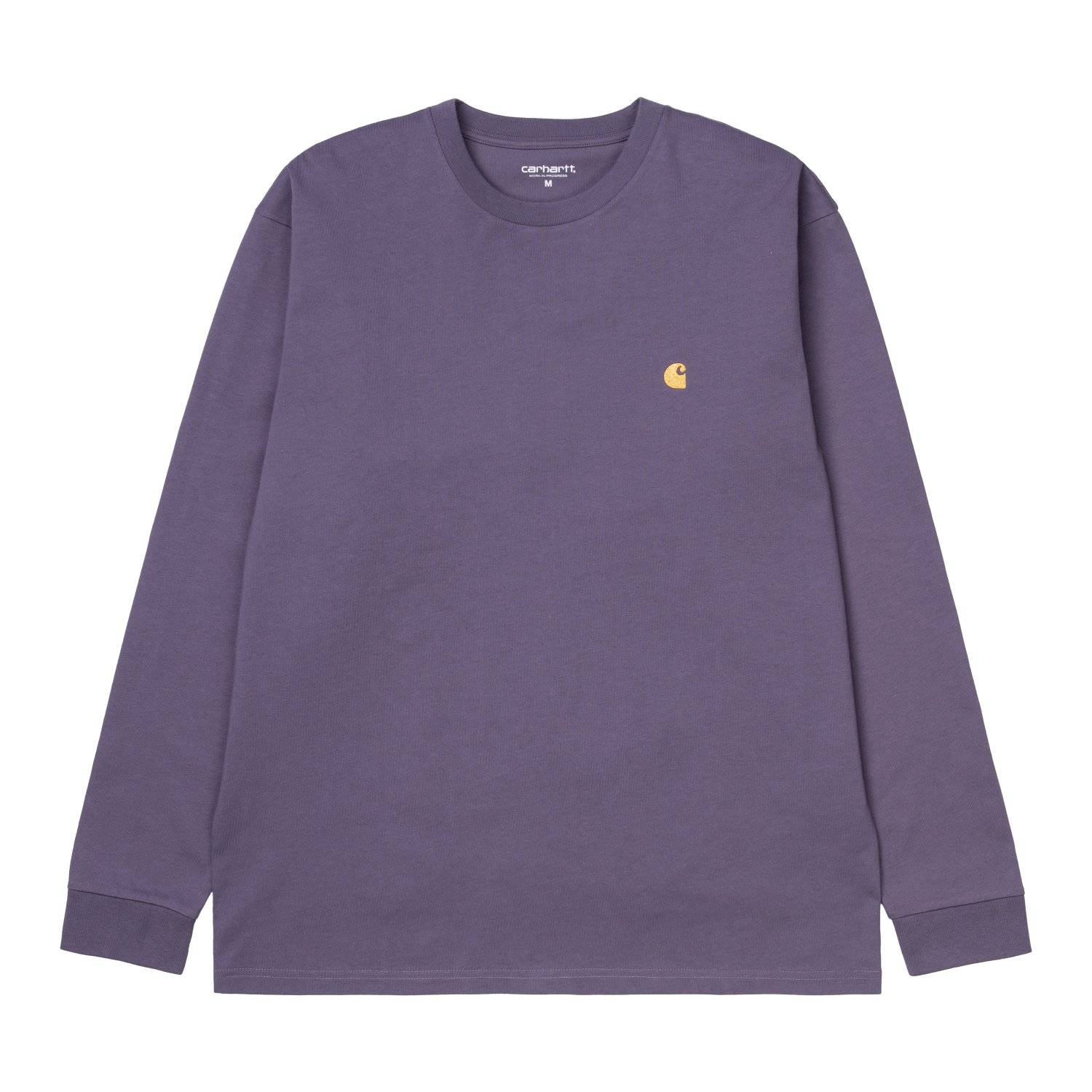 Carhartt LS Chase Tee - Provence/Gold