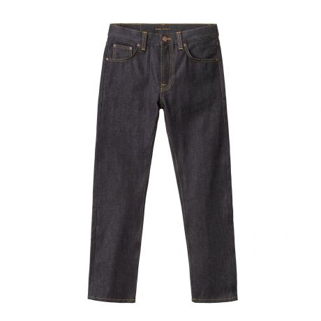 Nudie Gritty Jackson Regular Straight Fit Jean - Dry Classic Navy