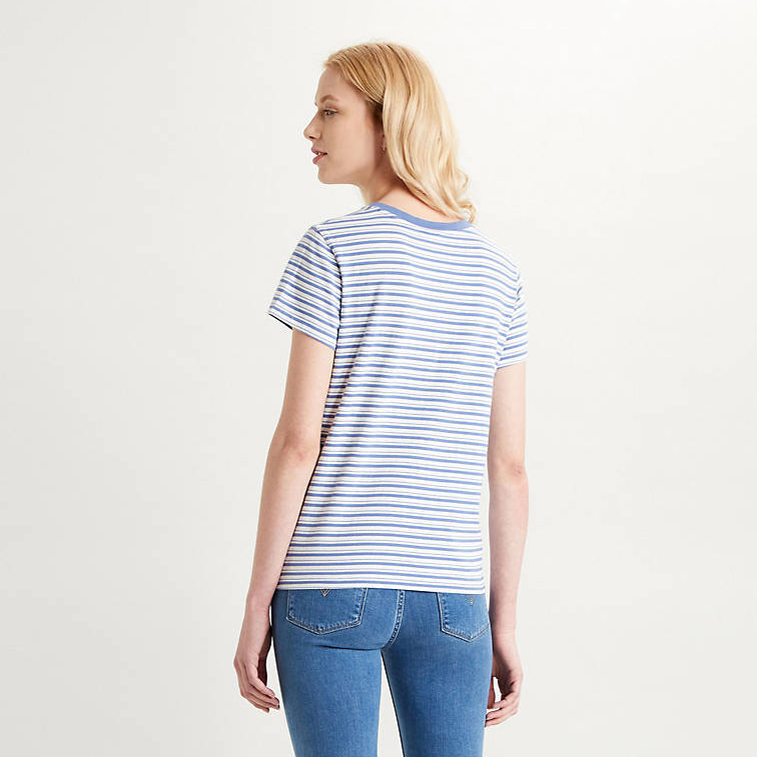 Levis Womens Perfect Tee - Silphium/Colony Blue