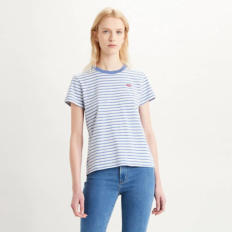 Levis Womens Perfect Tee - Silphium/Colony Blue