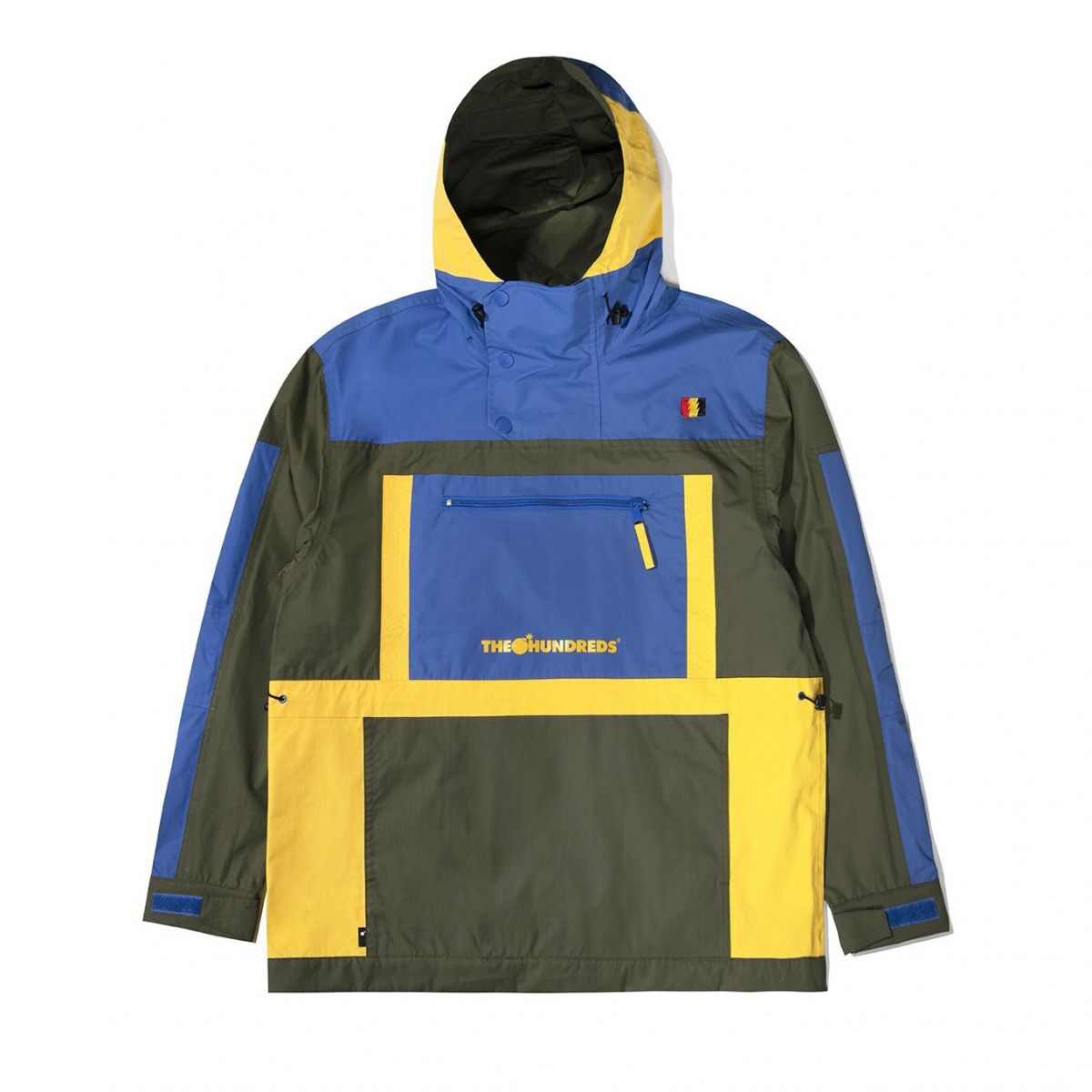 The Hundreds Arrowhead Anorak Jacket - Olive The Hundreds Arrowhead Anorak Jacket - Olive