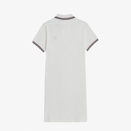 Fred Perry Women Twin Tipped Dress - Snow White