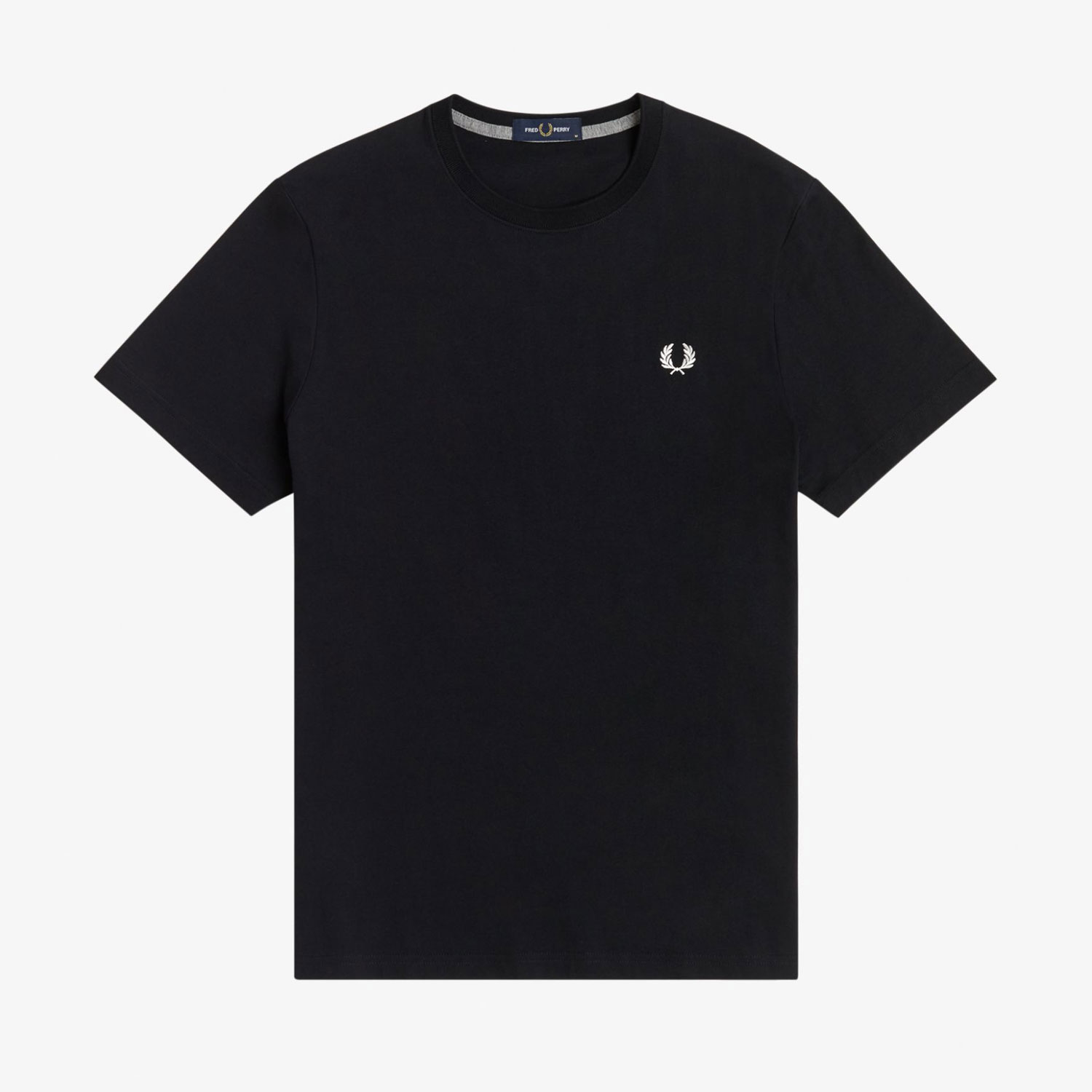 Fred Perry Crew Neck Tee - Black