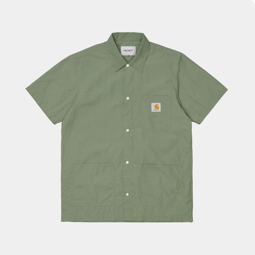 Carhartt SS Creek Shirt - Dollar Green