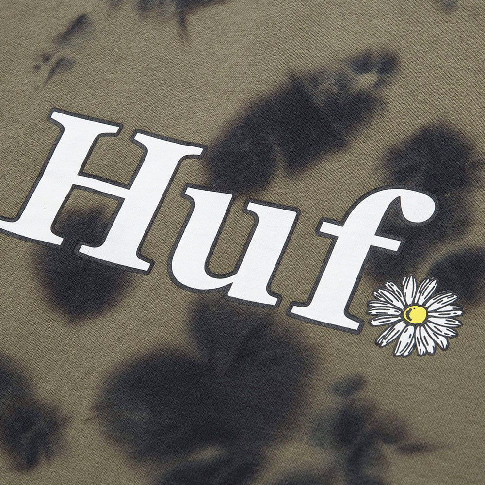 HUF In Bloom Crew Sweat - Olive