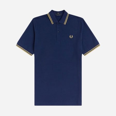 Fred Perry Twin Tipped Polo - French Navy