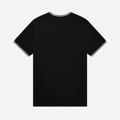 Fred Perry Twin Tipped Tee - Black