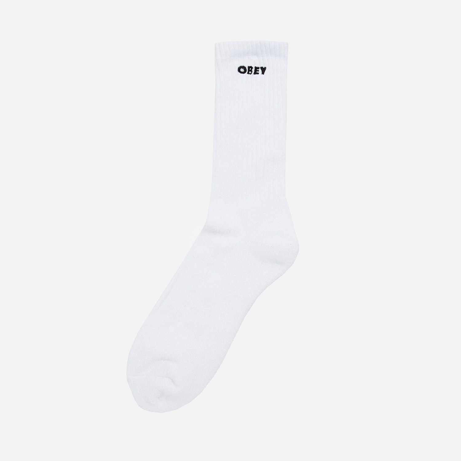 Obey Bold Sock - White