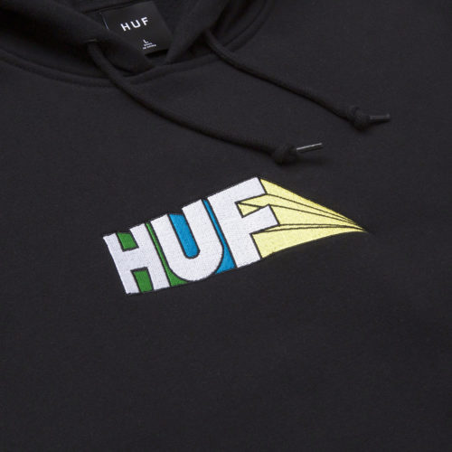 HUF Spectrum Pullover Hoodie - Black