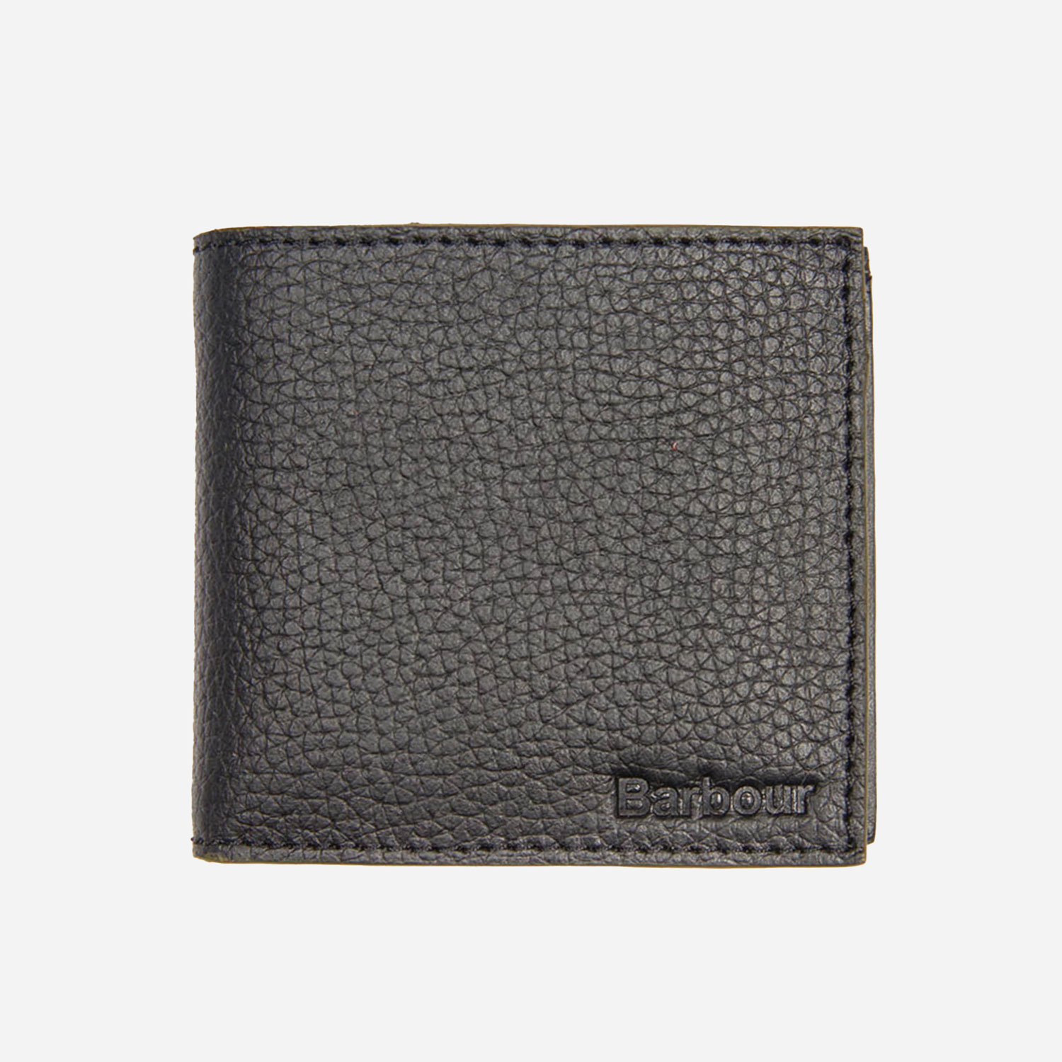 Barbour Grain Leather Wallet - Black