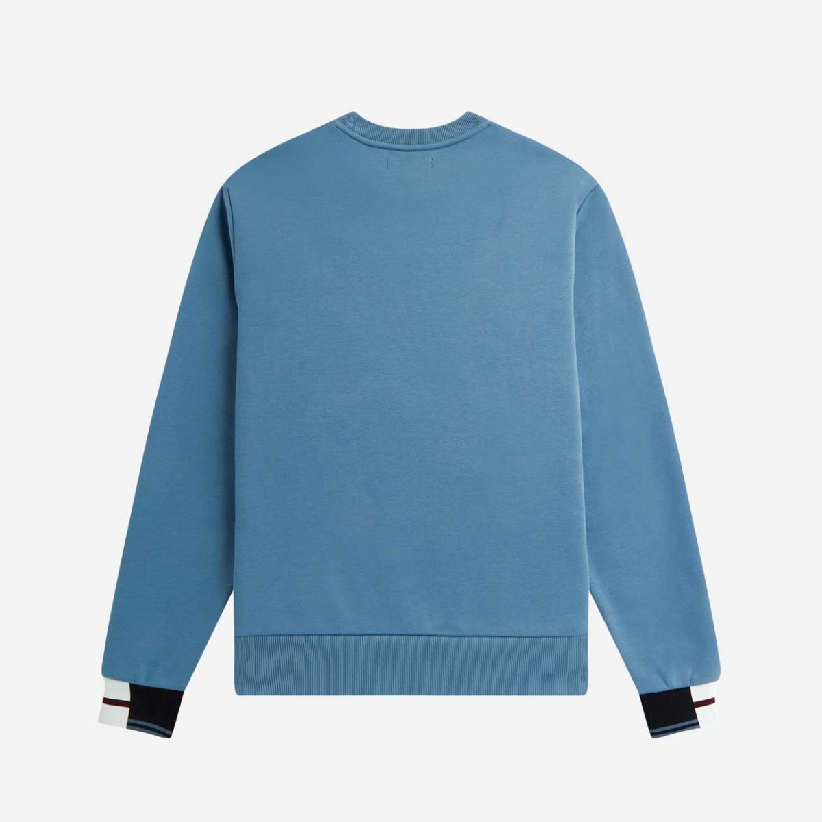 Fred Perry Abstract Tipped Sweatshirt - Ash Blue