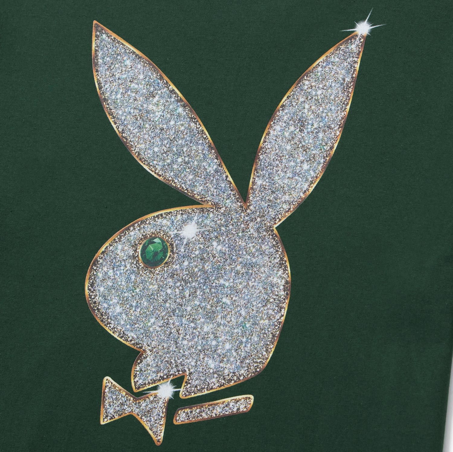 HUF x Playboy VVS Logo Tee - Forest Green