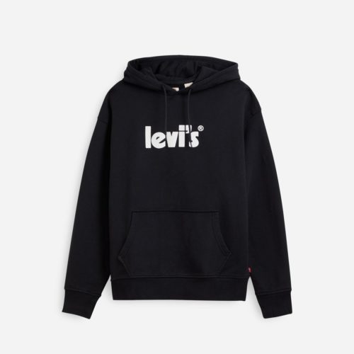 Levis Relaxed Graphic Hoodie - Mv Logo/Po Caviar