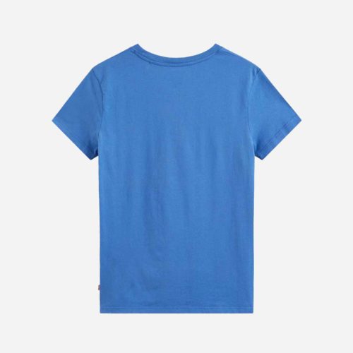 Levis Women's The Perfect Tee - Poster Logo/Delft Blue