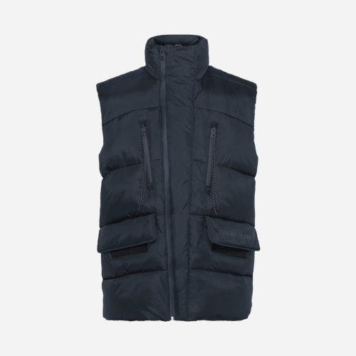 Tommy Jeans Asymmetric Zip Vest - Black