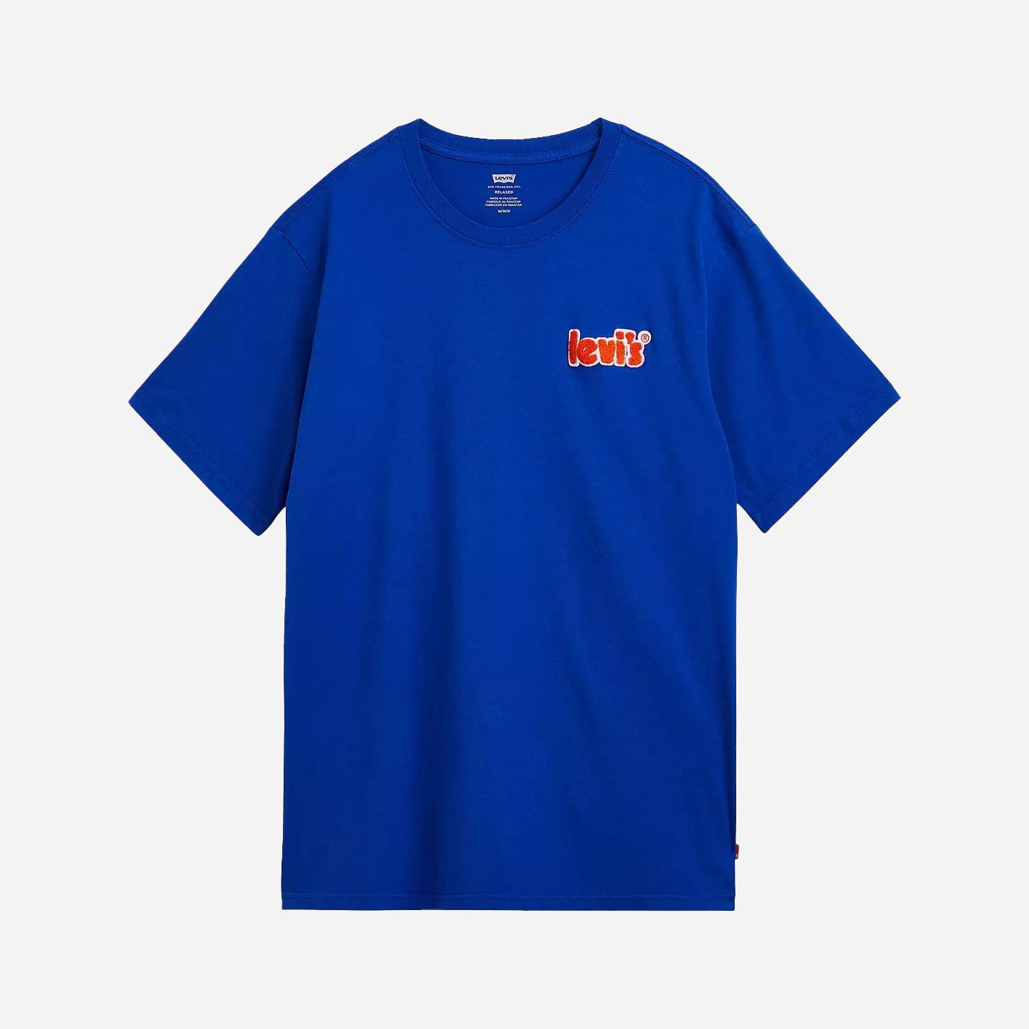 Levis Seasonal Poster Relaxed Fit Tee - Surf Blue