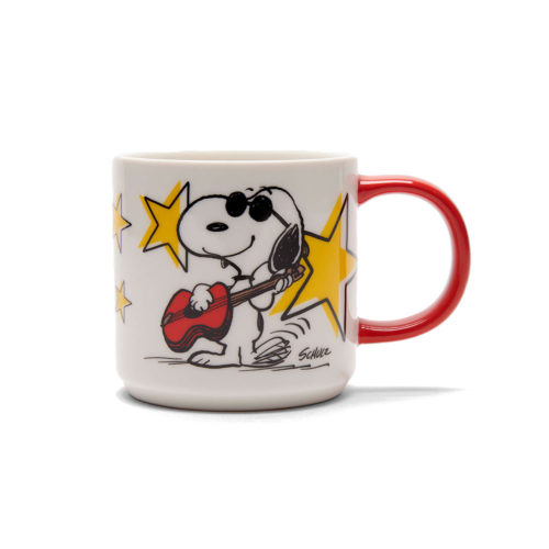 Magpie X Peanuts Rock Star Mug - White/Red Magpie X Peanuts Rock Star Mug - White/Red
