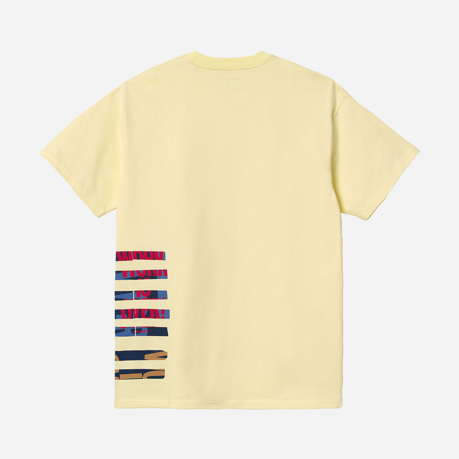 Carhartt Collage State Tee - Soft Yellow