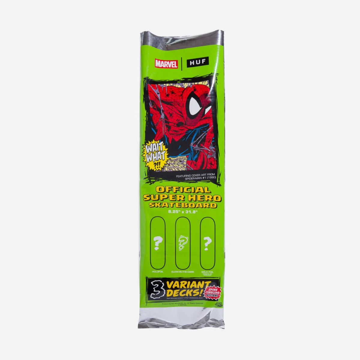 HUF X Marvel Spider Man Skate Deck - Multi