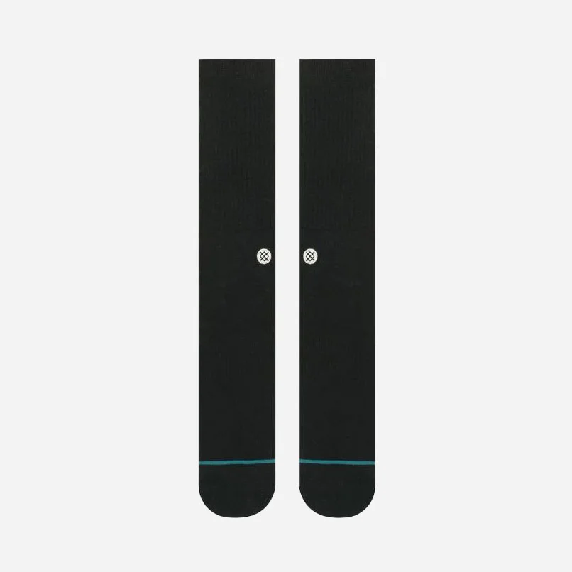Stance Icon Sock - Black/White