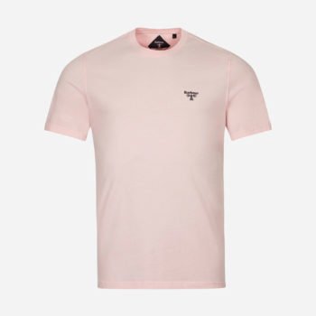 Barbour Beacon Small Logo Tee - Chalk Pink