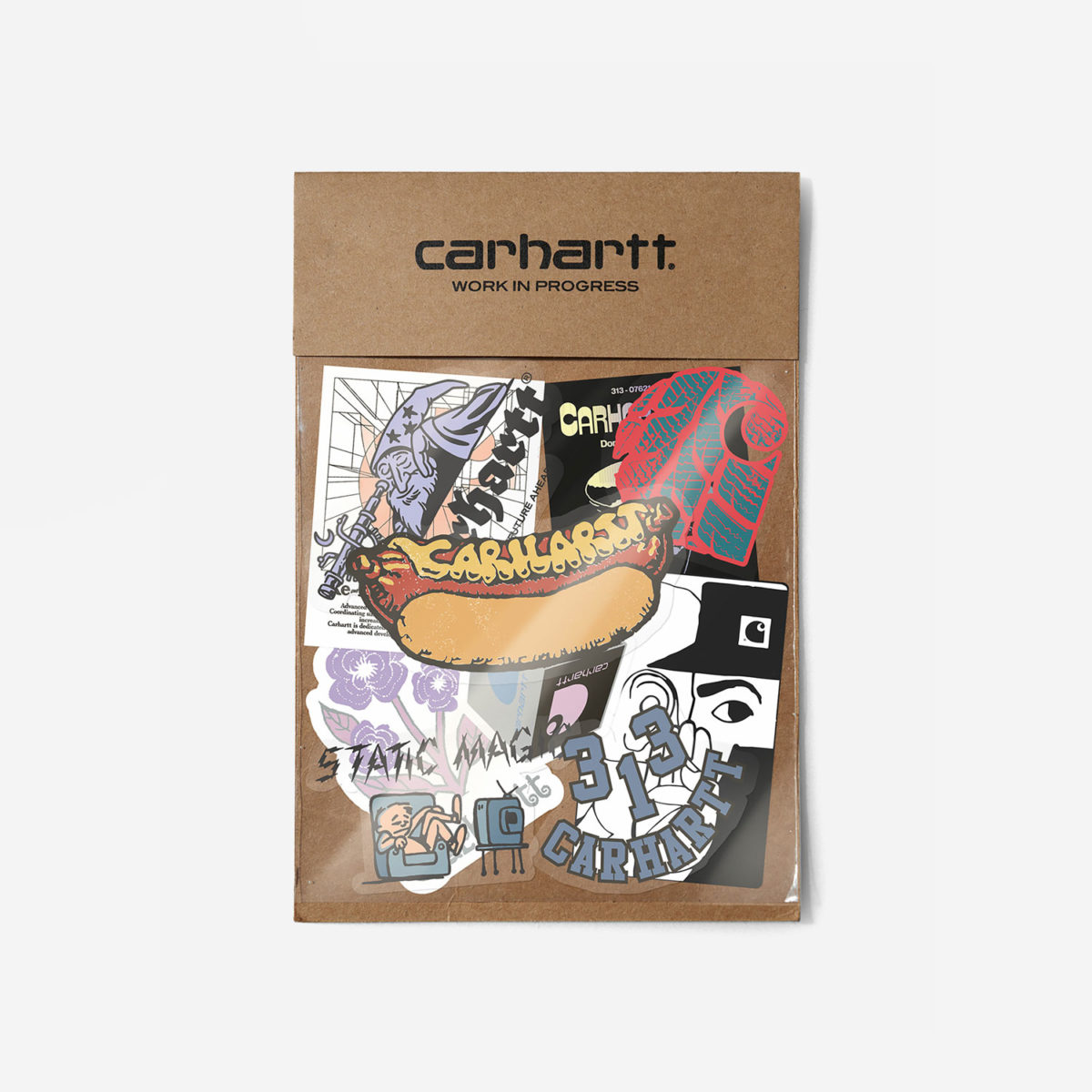 Carhartt Sticker Bag (10 Pack) - Multi