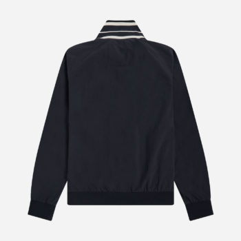 Fred Perry Striped Collar Track Jacket - Navy