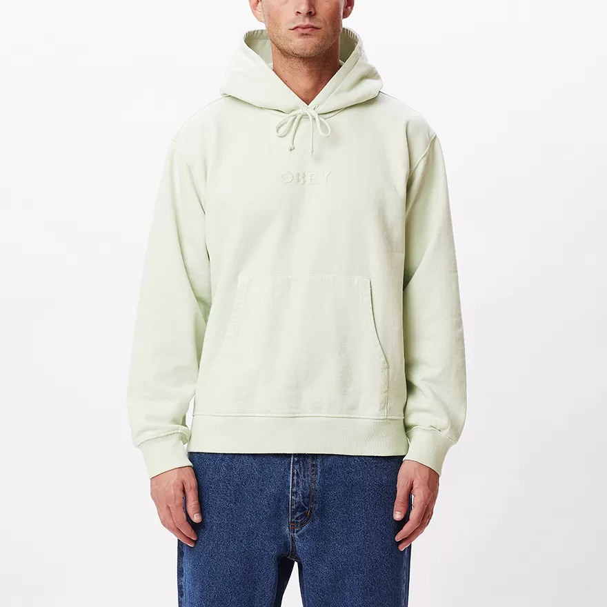 Obey Bold Recycled Hoodie - Pigment Cucumber