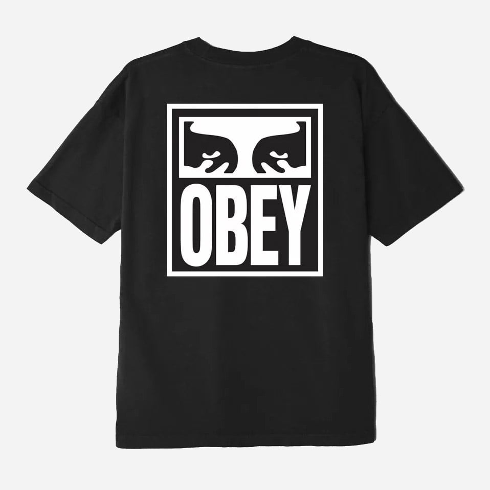 Obey Eyes Icon 2 Tee - Off Black