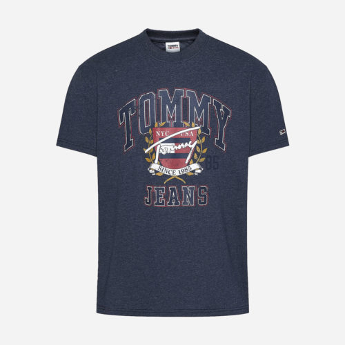 Tommy Jeans Vintage Washed Tommy Tee - Twilight Navy