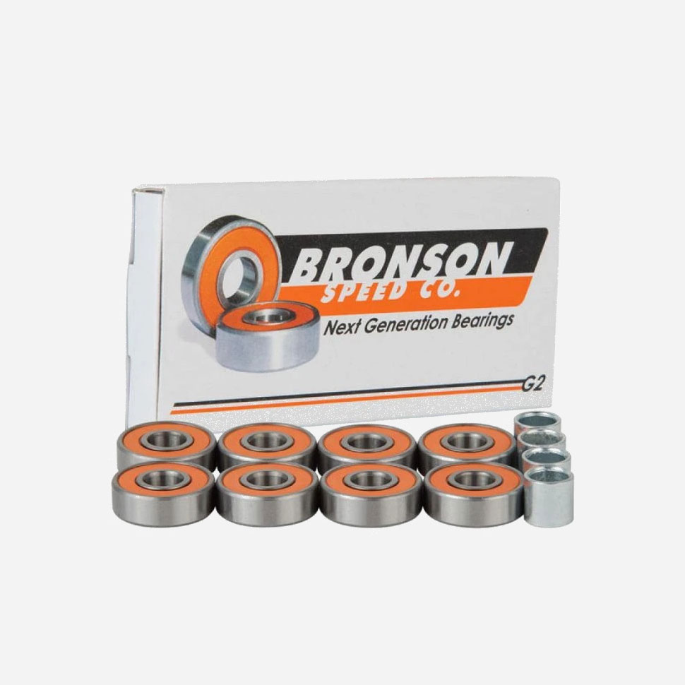 Bronson Speed Co. G2 Bearings (8 Pack) - 8mm