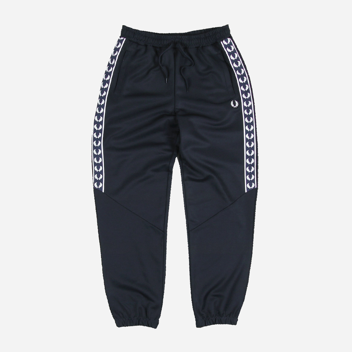 Fred Perry Panelled Taped Trackpant - Navy