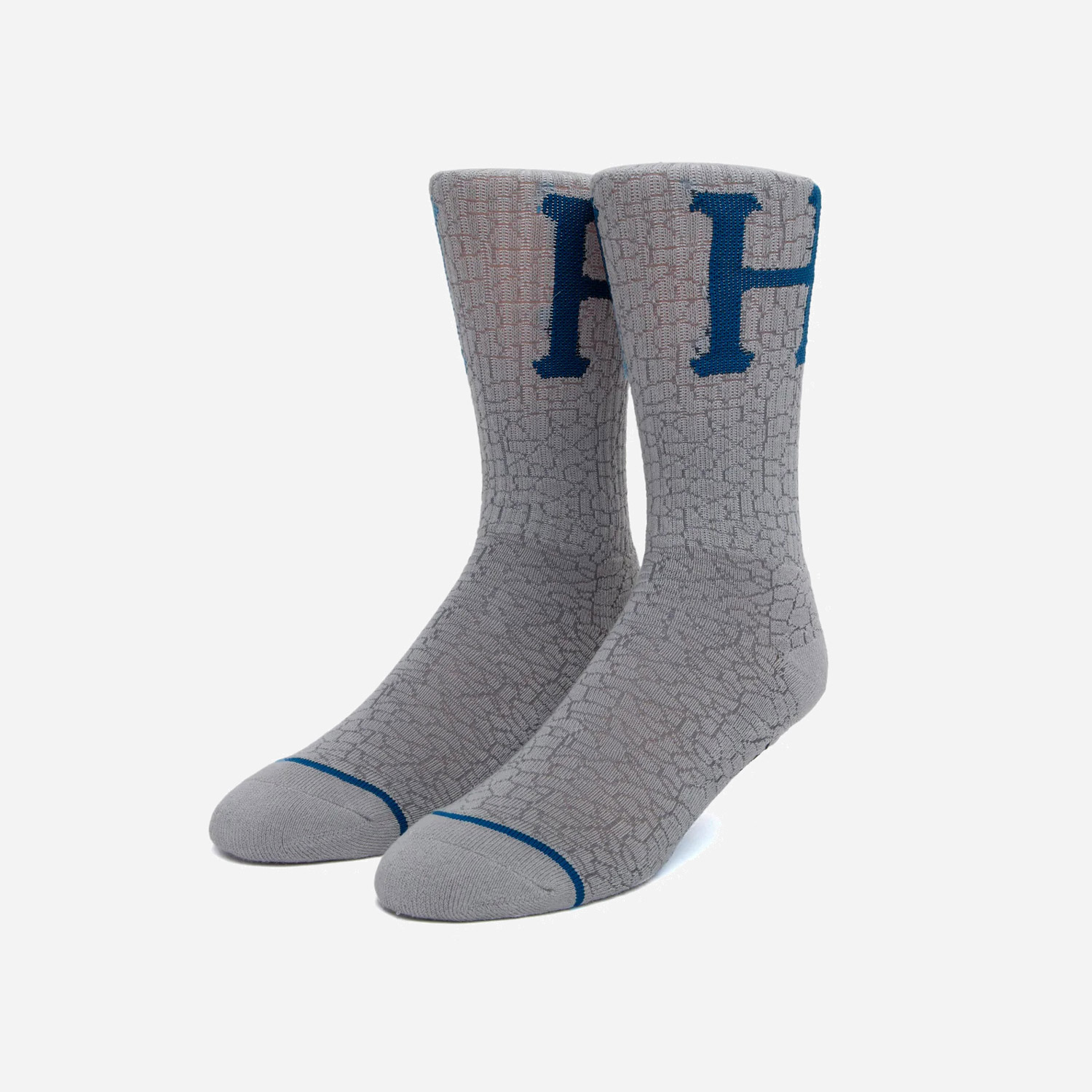 HUF Quake Classic H Sock - Grey