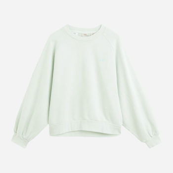 Levis Women's Snack Sweatshirt - Natural Dye/Saturated Lime