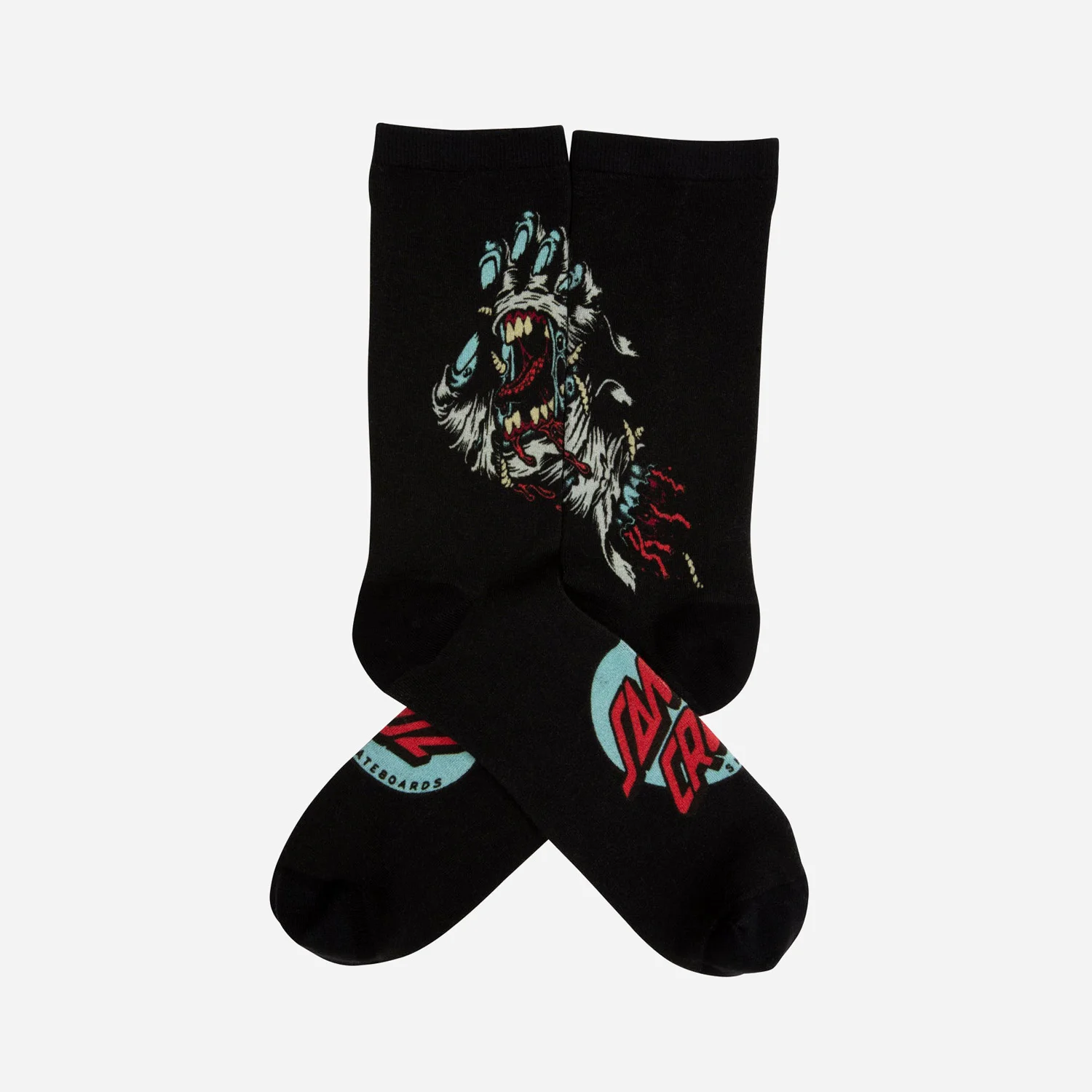 Santa Cruz Mummy Hand Sock - Black