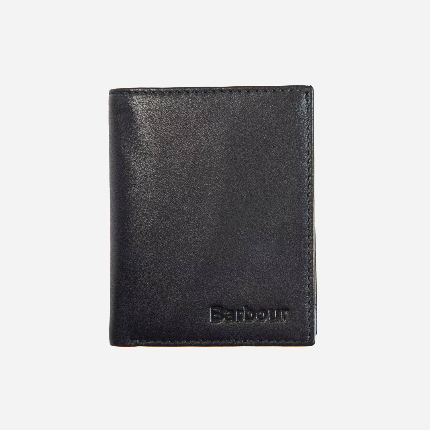 Barbour Colwell Billfold Wallet - Black/Cordovan