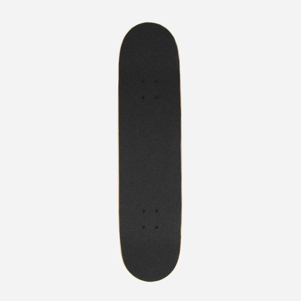 Creature Large Outline SK8 Logo 8.25" Complete Skateboard - Black/Gold
