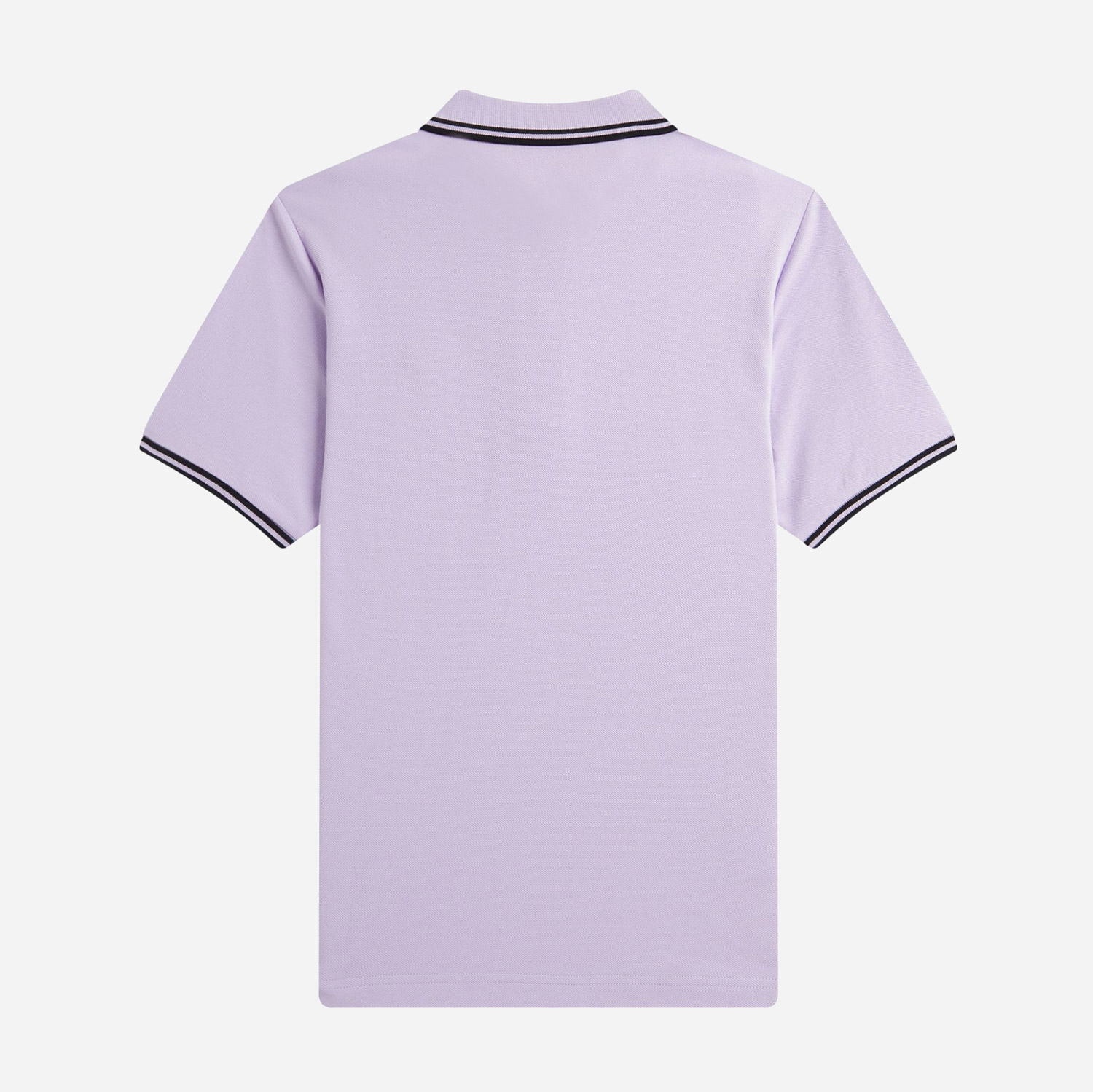 Fred Perry Women's Twin Tipped Polo - Lilac Soul/Black/Black