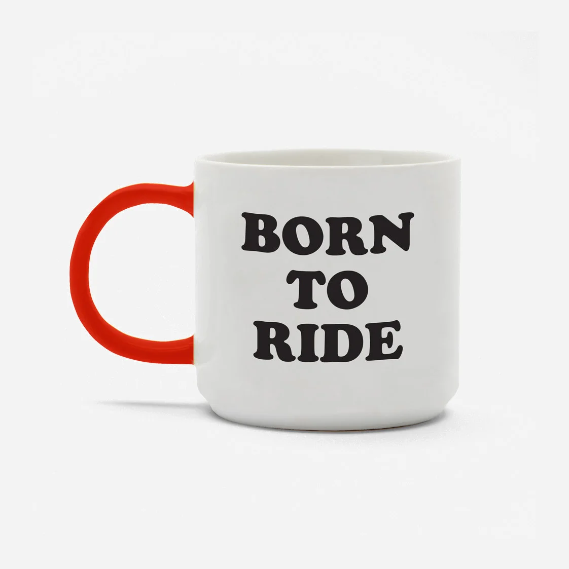 Magpie X Peanuts Born To Ride Mug - White/Red
