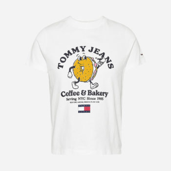 Tommy Jeans Women's Baby Bagel Tee - White