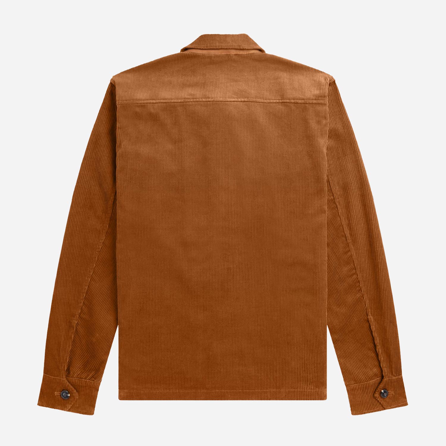 Fred Perry Cord Overshirt - Nut Flake