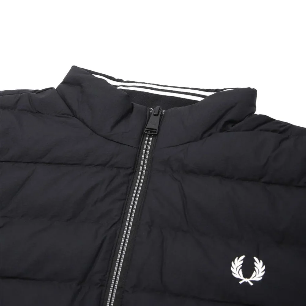 Fred Perry Insulated Jacket - Black | The Cream Store