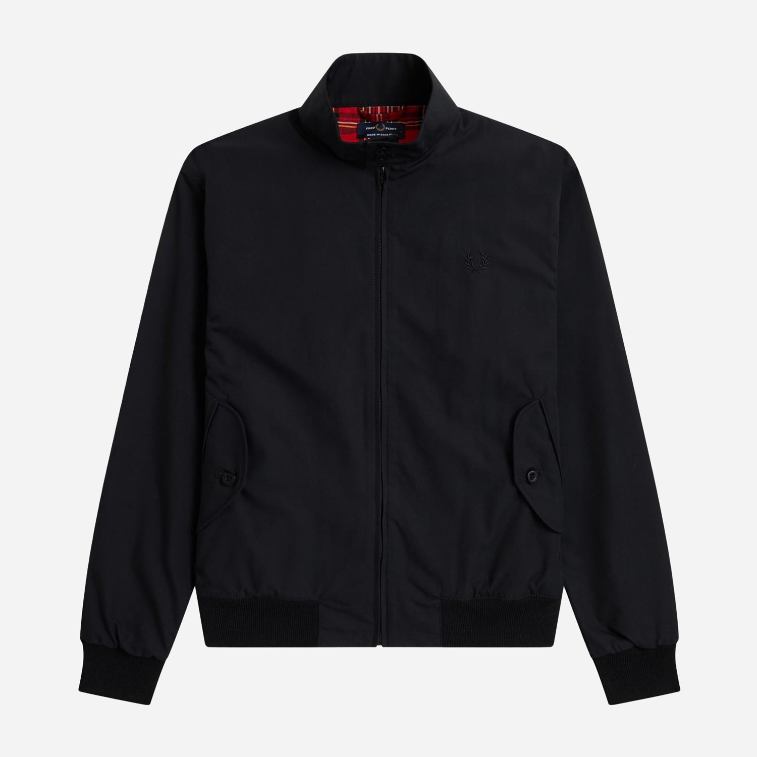Fred Perry Made In England Harrington Jacket - Black