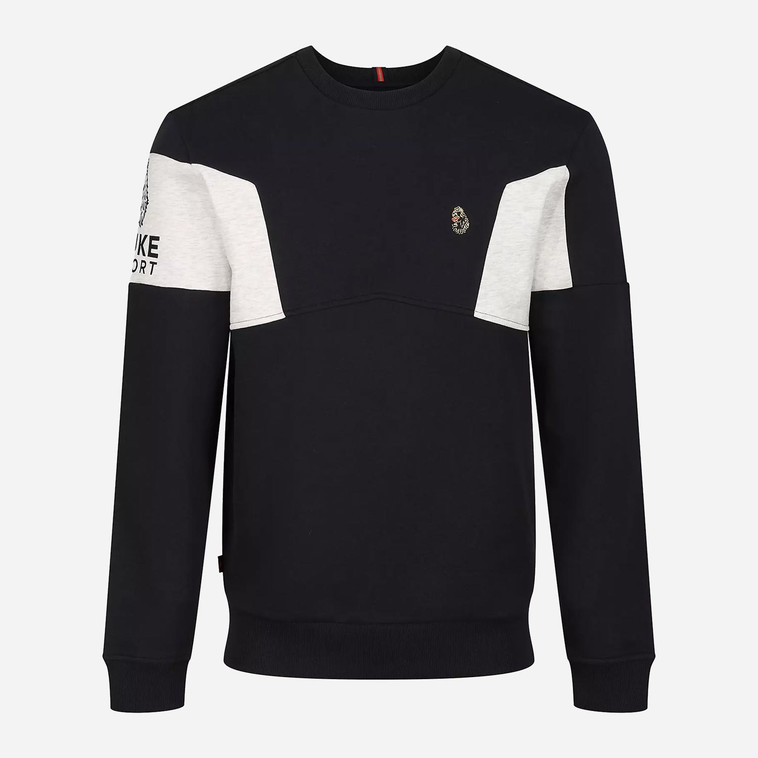 Luke Monaco Printed Sweatshirt - Jet Black