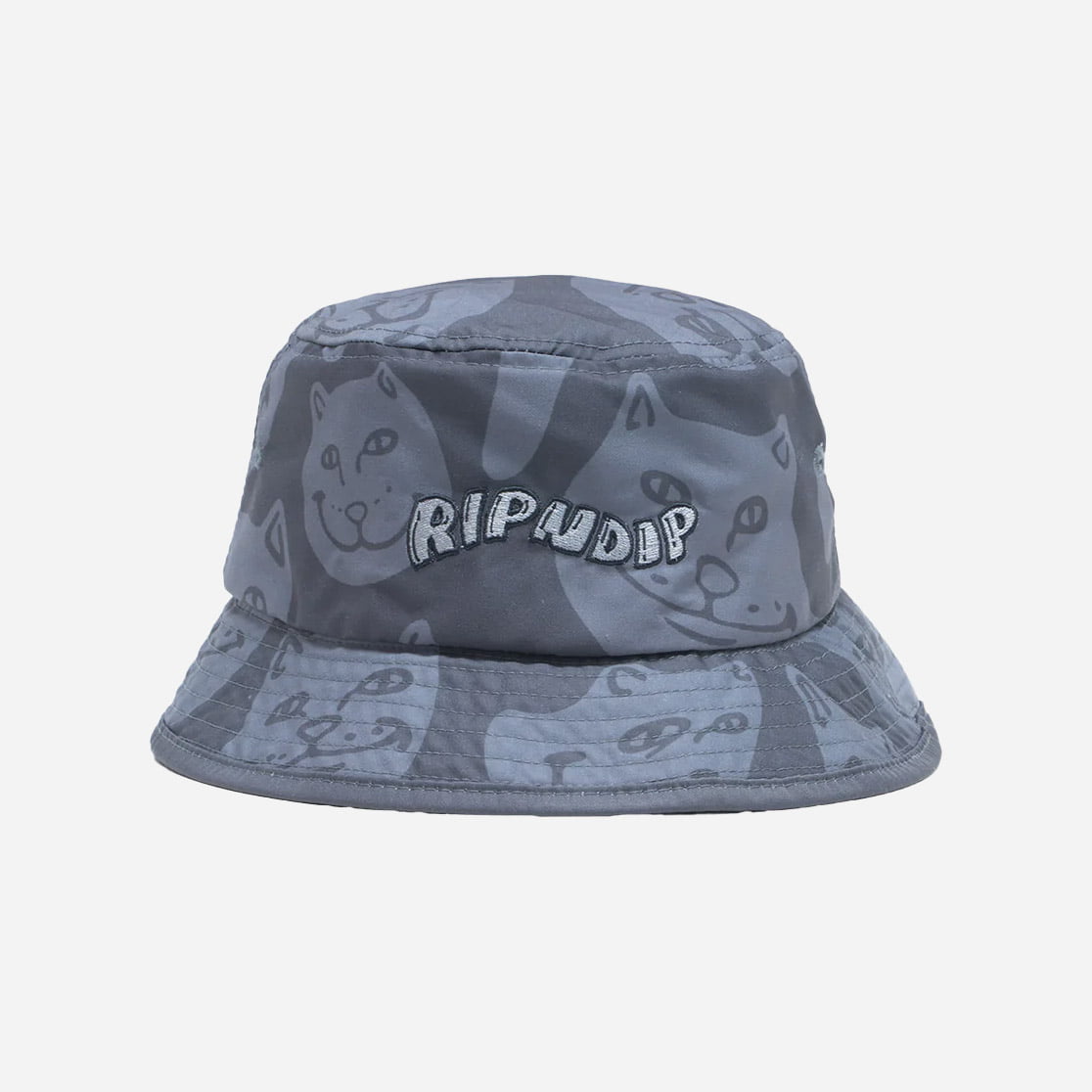 Rip N Dip Many Faces Bucket Hat - Charcoal